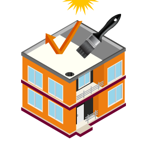 Roof Insulation Using Heat Reflective Coating