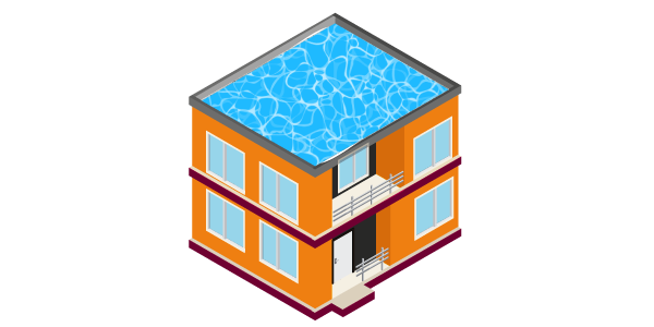 Concrete voids repair illustration