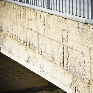 FREEZE THAW DAMAGE